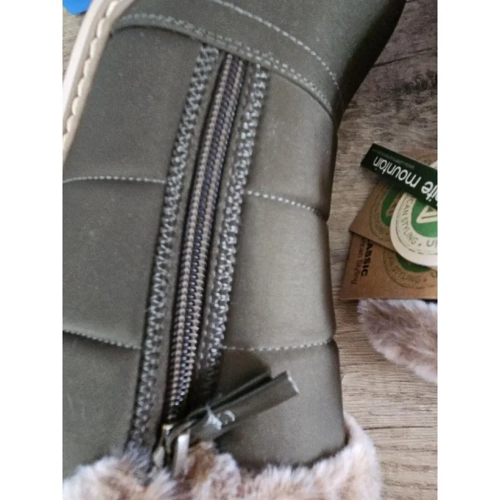 WHITE‎ MOUNTAIN Shoes Women's Taurus Boot, Army Green/Fabric, 6W